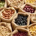 Colorful lentils